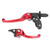1 Set Folding Clutch Brake Lever Motorcycle Refitting Replacement for Suzuki Rm RmzRed