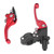 1 Set Folding Clutch Brake Lever Motorcycle Refitting Replacement for Suzuki Rm RmzRed