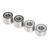 Front Rear Wheel Bearing Kit 92045-0095 Replacement for Kawasaki KVF650 KVF750 KVF750i