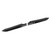 1 Pair Rear Bumper Diffuser Spoiler Impact Resistant Car Rear Bumper Lip Splitter for 3 Series E90 Standard 2005‑2012 Bright Black