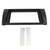 9in Car Stereo Radio Fascia Dashboard GPS Navigation Trim Frame Replacement for 5 Series E39 1995‑2003
