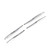 4pcs Front Fog Light Molding Trims Replacement for Mercedes Benz E Class W213 E200 E300 2021