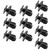 Car Push Rivet Trunk Bumper Lining Assorted Clip Fastener Retainer for  (10pcs)