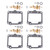 Carburetor Rebuild Kit Carb Overhaul Accessories Replacement for Suzuki GS550E/L/GS550M/GS550T