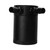 2 Port Oil Catch Can with Drain Valve 300ml Aluminum Alloy Universal Oil Catch Baffled Tank