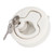Motorhome Cabinet Door Lock Embedded Round Zinc Alloy with 2 Keys Anti Rust Slip for Yacht Home
