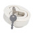 Motorhome Cabinet Door Lock Embedded Round Zinc Alloy with 2 Keys Anti Rust Slip for Yacht Home