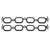 2PCS Intake Manifold Gasket LR011585 Sealing Replacement for LAND ROVER Range Rover V8 Supercharged 2010‑2019