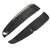 Side Fender Air Vent Cover Trim Carbon Fiber Air Flow Outlet Trim Sticker for Panamera 971 2017‑2023