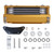 Universal Engine Oil Cooler Kit Gold Radiator with Mounting Accessories for 125cc‑250cc Motorcycle Dirt Pit Bike ATV
