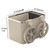 Car Armrest Storage Box with 2 Folding Cup Holders Multifunctional Car Seat Organizer Tissue Box for Smartphone Wallet Car Interior Accessories