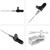 M10x1.25mm Universal Motorcycle Hydraulic Clutch Master Cylinder Rod Brake Pump Black