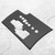 Carbon Fiber Gear Shift Panel Trim Cover Decal for RAV4 06‑12