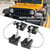 Anti Theft Hood Latch Locking Hood Catch Lock Kit for Jeep Wrangler JK  2007-2017