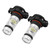 2PCS 12‑24V 100W 6000K White Car Bright LED Fog Light Bulbs for Jeep Patriot 2015‑2018