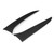 2pcs Rear Back Window Side Spoiler Carbon Fiber Style Modification Replacement for X1 E84 2009-2015