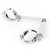 Retro Headlight Bracket Fork Mounting Clamp Universal Accessory Fit for Honda51‑61mm