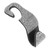 Car Hooks Bling Car Seat Backseat Hanger Decorative Bling Car Headrest Hangers with Rhinestones for Keys Purse BagWhite