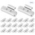 40pcs 25g 0.88oz P Style Steel Wheel Weight Aluminium Alloy Clip On Counter Balance