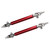 2Pcs 75mm Car Bumper Protector Lip Rod Splitter Strut Tie Bar Support Front Rear Universal