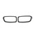 Front Grill Insert Trim Ring Gloss Black Carbon Fiber Replacement for 3 Series F30 2013‑2019