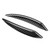 2Pcs Carbon Fiber Texture Front Bumper Wind Knife Spoiler Decoration Strips Fit for Jeep Wrangler 2007-2017S