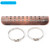 Vintage Motorcycle Exhaust Pipe Heat Shield Universal AntiScalding Protector Fit for Honda(710cm Clamp )