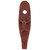 Motorcycle PU Leather Gas Fuel Tank Cover Panel Pad Bib with Pouch Motorbike AccessoryBrown with Textured Style