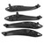 4pcs Car Interior Door Pull Handle Trim 51417279311 Fit for F30 F32 F34 F82 Left‑Hand Driving