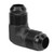 AN10‑AN10 90° Fuel Line Adapter Oil Hose Fitting Durable Replacement for Universal Air Line with 10‑AN Ends