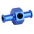 Fuel Nitrous Pressure Gauge Adapter Aluminium Alloy Universal 3/8in Hose 1/8in NPT PortBlue