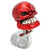 Skull Steering Wheel Knob Spinner Suicide Power Handle for Cars Trucks Tractors BoatsRed