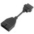 Professional Auto Diagnostic Connector Cable for 12Pin Male to OBD1 OBD2 16Pin Female Adapter