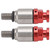 2pcs M5x0.8 Aluminium Alloy Fork Air Bleeder Pressure Relief Valve Replacement for CRF150R CR125R CR250R CRF250R Red