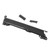 3pcs Prepreg Dry Carbon Fiber Dashboard Cover Trims Plain Weave Replacement for Ferrari 458 Italia Spider Speciale 2010‑2015