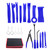 Audio Radio Removal Tool Dashboard Panel Removal Prying Kit Car RefittingBlue
