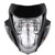 Motorcycle Headlight Skull Cover Brighter Wider Vision Light Protection Headlamp Fairing
