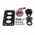 Universal Side Mount Motorcycle Tail Light License Plate Lamp with Bracket