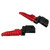 2pcs Motorcycle Front Foot Pegs CNC Aluminium Alloy Footrest Replacement for Aprilia RS660 RSV4 Tuono 660 V4 1100Red
