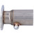 2 Bolts Exhaust Flange Reducer 3in Pipe to 2.5in Stainless Steel for Car Modification