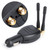 DC12V Universal GPS BDS Signal Interference Blocker 2 Bands Antenna Anti Tracking Stalking Protection