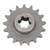 Transmission Gearbox Sprocket Fits for 47cc 49cc 2 Stroke ATV Quad Dirt Pocket Mini Bicycle Motorcycle17 Teeth