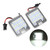 2Pcs LED Wing Mirror Courtesy Light Exterior Floor Lamp Fit for Ford/Focus 2013