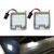 2Pcs LED Wing Mirror Courtesy Light Exterior Floor Lamp Fit for Ford/Focus 2013