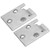 2PCS Club Car Male Seat Hinge Plate 71610‑G01 Replacement for Medalist Models 1994‑Up