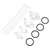 EGR Blanking Plate Kit Accessories Replacement for Land Rover Discovery 3/Range Rover Sport TDV6