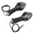 2pcs Motorcycle Turn Signal Light Front Indicator Blinker Replacement for CB500X CB1300 NC700 2013‑2020Black