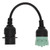 Diagnostic Crossover Cable Adapter J1939 CAN3 to CAN1 Secure Connection Replacement for Paccar