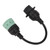 Diagnostic Crossover Cable Adapter J1939 CAN3 to CAN1 Secure Connection Replacement for Paccar