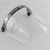 Open Face Helmet Visor Motorcycle Helmet Bubble Lens 3-Snap Bubble Wind  Visor